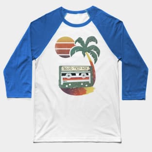 Retro Road Trip Mix Tape Baseball T-Shirt